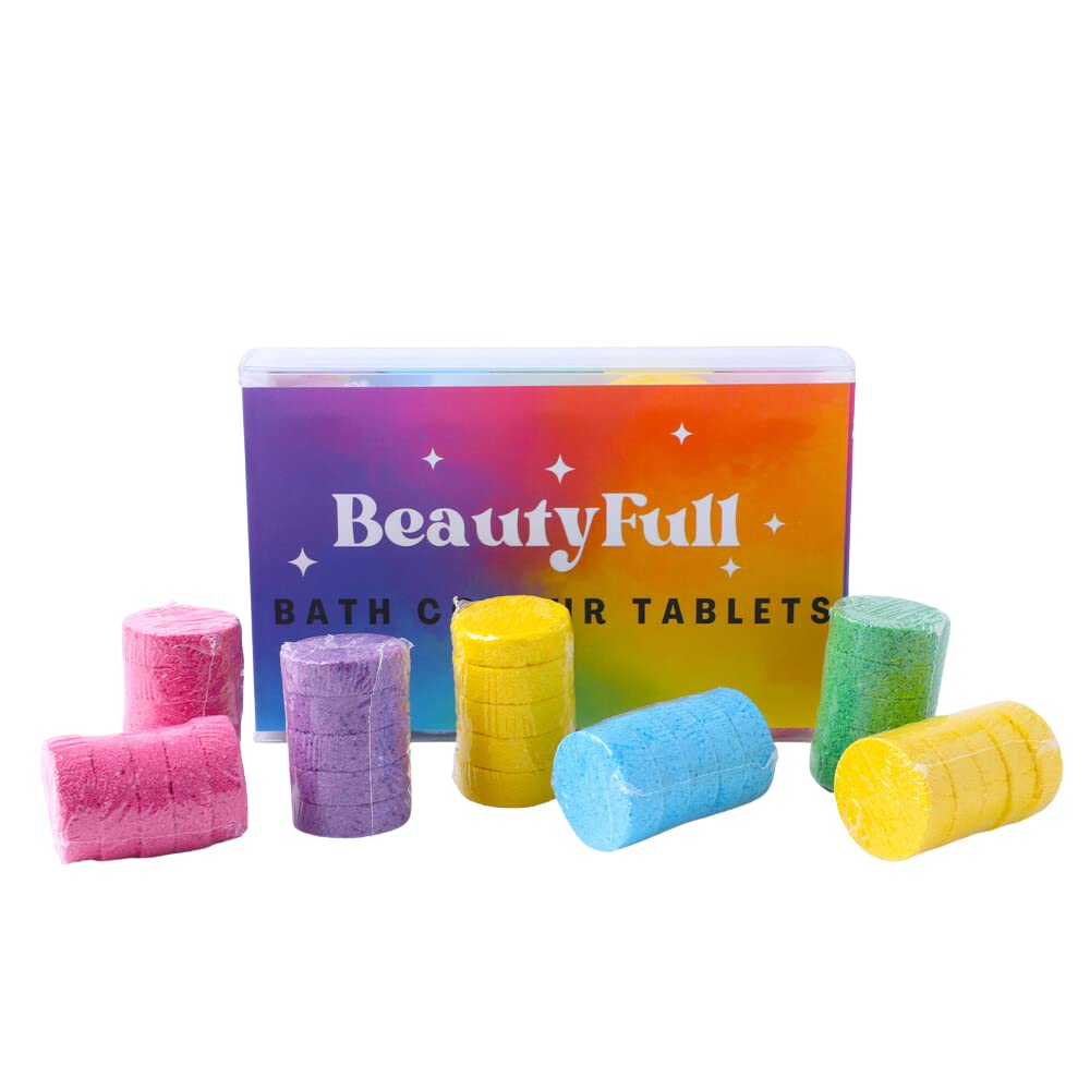 50 Bath Colour Tablets for kids bath – The Beautyfull store